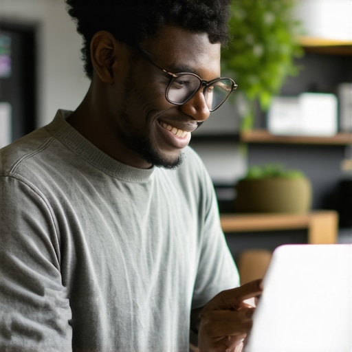 Effective Local SEO Engagement Business owner actively engaging with customers and implementing SEO tactics.