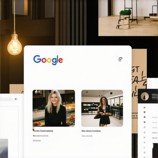 Optimized Google My Business Profile Google My Business profile showcasing high-quality photos and keywords