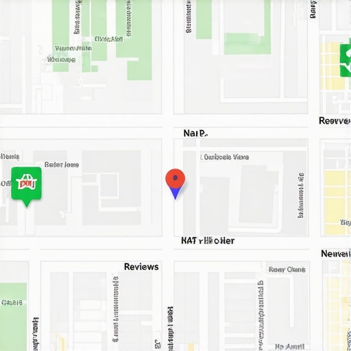 Illustration showing steps to optimize Google Maps listing for local SEO
