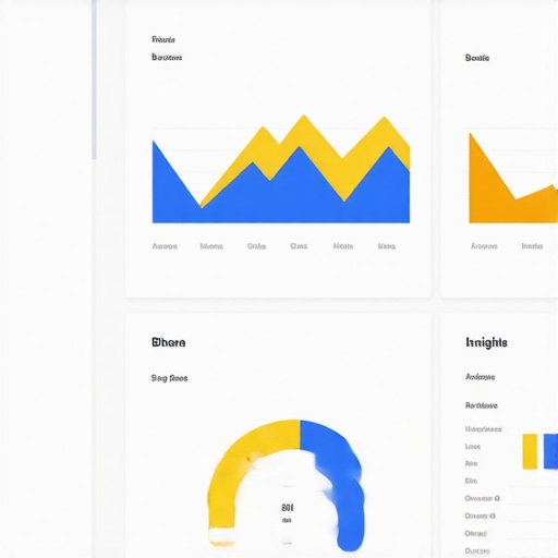 Analytics dashboard of Google My Business showing performance data