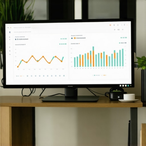 Marketer reviewing local SEO tools and dashboards to sustain Google Maps rankings