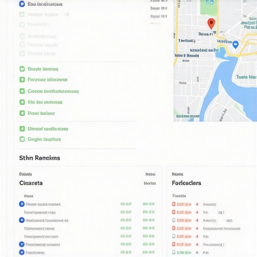 Screenshot of BrightLocal and Whitespark dashboards showing rankings and citations