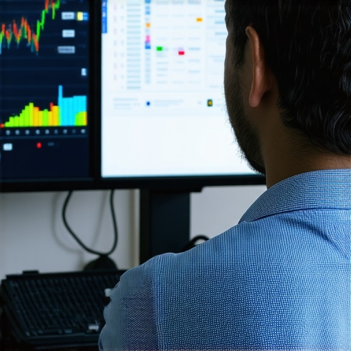 Business owner reviewing real-time visit signals on a data dashboard