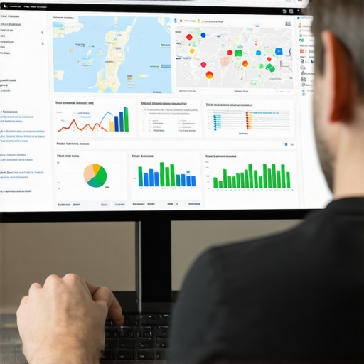 Analyzing map data and analytics for local SEO maintenance