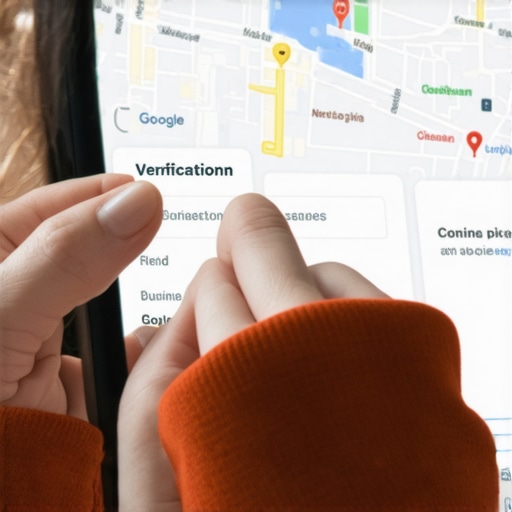 Optimizing Google Maps Profile for Better Rankings Person updating business details on Google Maps webpage.